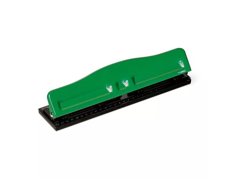Perforatore a 4 Fori 840 Lebez - 8 Fogli - 840 (Verde) Perforatore a 4 Fori 840 Lebez - 8 Fogli - 840 (Verde)