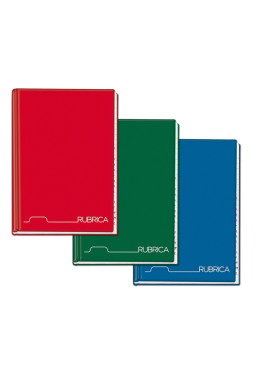 Rubrica Telefonica Cartonata Blasetti - A5 - Righe 1R - 96 Fogli - 1372 (Assortiti)