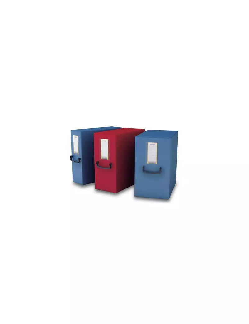 Scatola Progetto con Maniglia Pick Up Fellowes - Dorso 20 - 25x35 cm (Rosso) Scatola Progetto con Maniglia Pick Up Fellowes - Dorso 20 - 25x35 cm (Rosso)