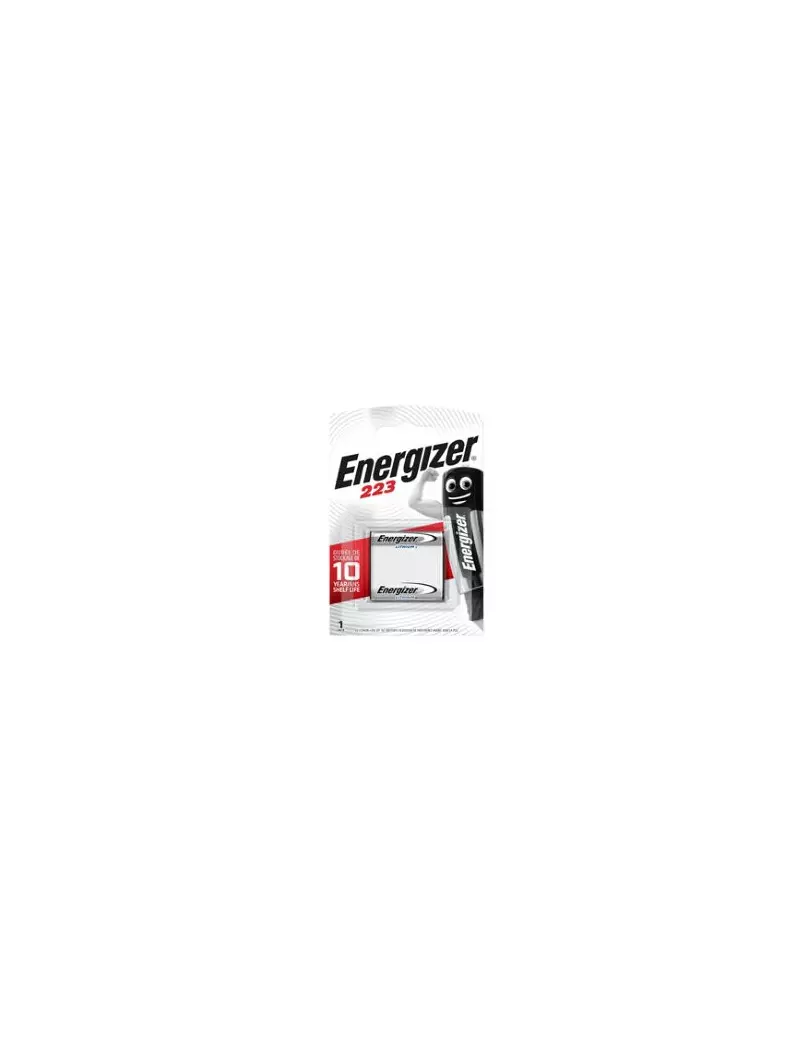 Pila Specialistica 223 Photo Lithium Energizer - 3V - E301029600 Pila Specialistica 223 Photo Lithium Energizer - 3V - E301029600