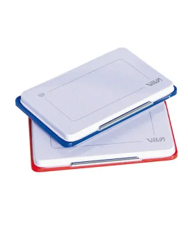 Cuscinetto Inchiostrato per Timbro Viva - 11x7 cm - 348R (Rosso)