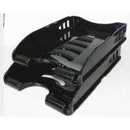 Vaschetta Portacorrispondenza Sunrise Arda - 33,5x25,4x7 cm - 75510N (Nero)