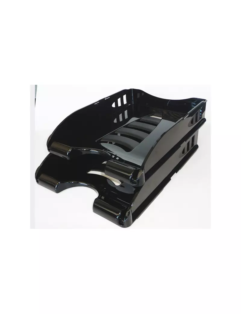 Vaschetta Portacorrispondenza Sunrise Arda - 33,5x25,4x7 cm - 75510N (Nero) Vaschetta Portacorrispondenza Sunrise Arda - 33,5x25,4x7 cm - 75510N (Nero)