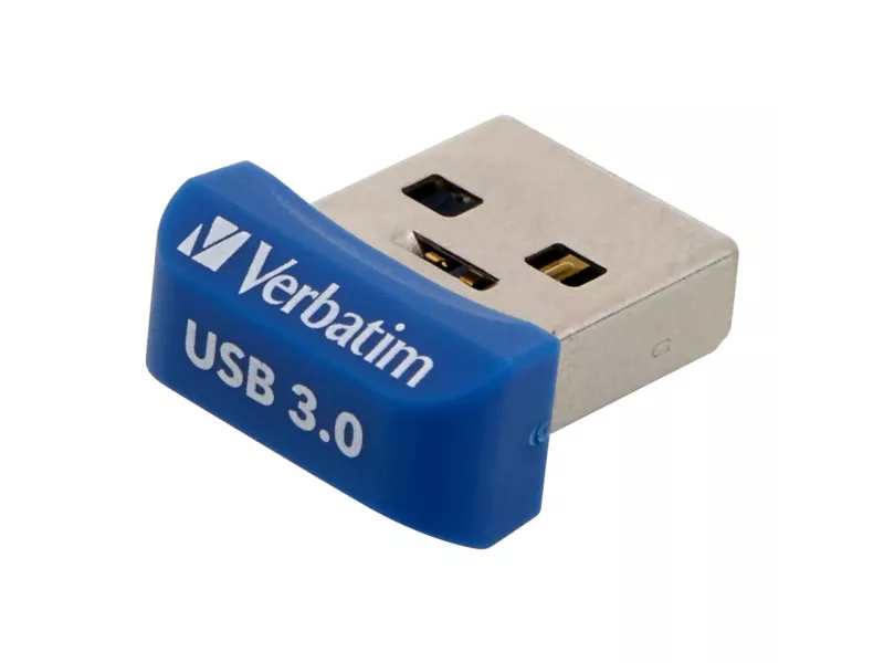 Pen Drive Store'n'Stay Nano Verbatim - USB 3.0 - 16GB - 98709 (Blu)