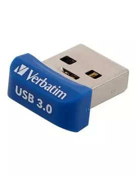 Pen Drive Store'n'Stay Nano Verbatim - USB 3.0 - 32GB - 98710 (Blu)