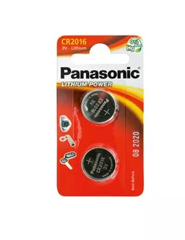 Pila Specialistica Panasonic - CR2016 - 3V - C302016 (Conf. 2)