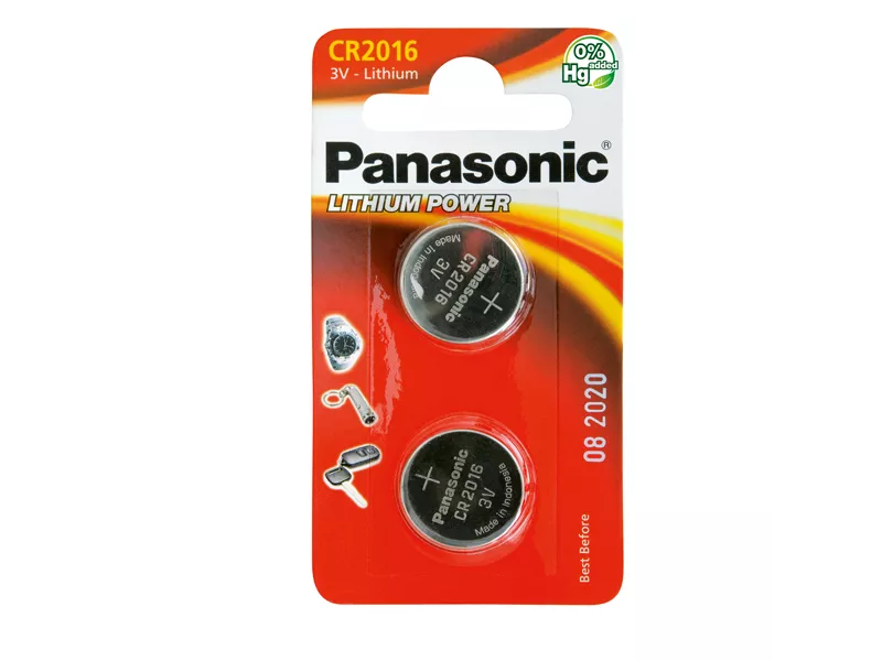 Pila Specialistica Panasonic - CR2016 - 3V - C302016 (Conf. 2)