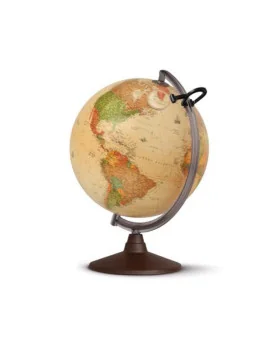 Mappamondo Geografico Marco Polo Novarico - Illuminato - 0330MPANITKMFL4B (Fisico e Politico)