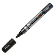 Marcatore Permanente MarkAll Tratto Lyra - Punta Tonda - 2 mm - L6820099 (Nero)