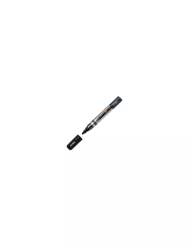 Marcatore Permanente MarkAll Tratto Lyra - Punta Tonda - 2 mm - L6820099 (Nero)