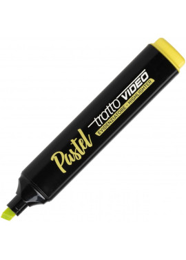 Evidenziatore Tratto Video Pastel Fila - 1-5 mm - 833501 (Giallo Limone Conf. 12)