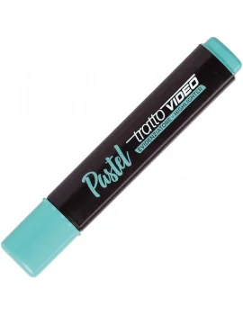 Evidenziatore Tratto Video Pastel Fila - 1-5 mm - 833505 (Verde Menta Conf. 12)