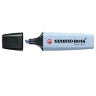 Evidenziatore Boss Pastel Stabilo - 2-5 mm - 70/111 (Azzurro Ghiaccio Conf. 10)