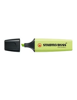 Evidenziatore Boss Pastel Stabilo - 2-5 mm - 70/133 (Verde Lime Conf. 10)
