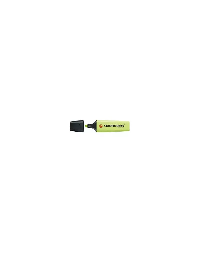 Evidenziatore Boss Pastel Stabilo - 2-5 mm - 70/133 (Verde Lime Conf. 10)