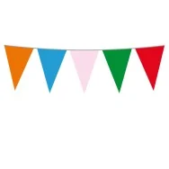 Festone PVC - 10 m - 10060 - Bandierine Multicolor