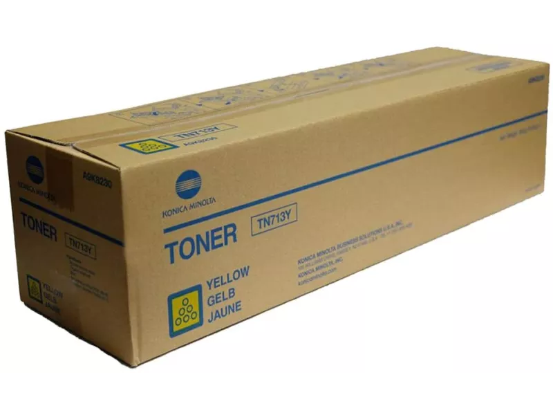Toner Originale Konica Minolta TN713Y A9K8250 (Giallo 33200 pagine)