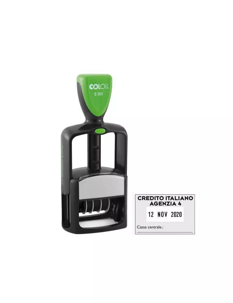 Timbro Datario Autoinchiostrante S360 Colop Timbro Datario Autoinchiostrante S360 Colop