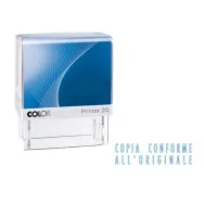 Timbro Autoinchiostrante con Testo G7 Colop Printer 20/L - 14x38 mm - PRINTER.20/L0139 (Copia Conforme)