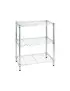 Libreria Cromata Archimede Serena Group - 60x35x75 cm - AC1424-3 (Cromato)