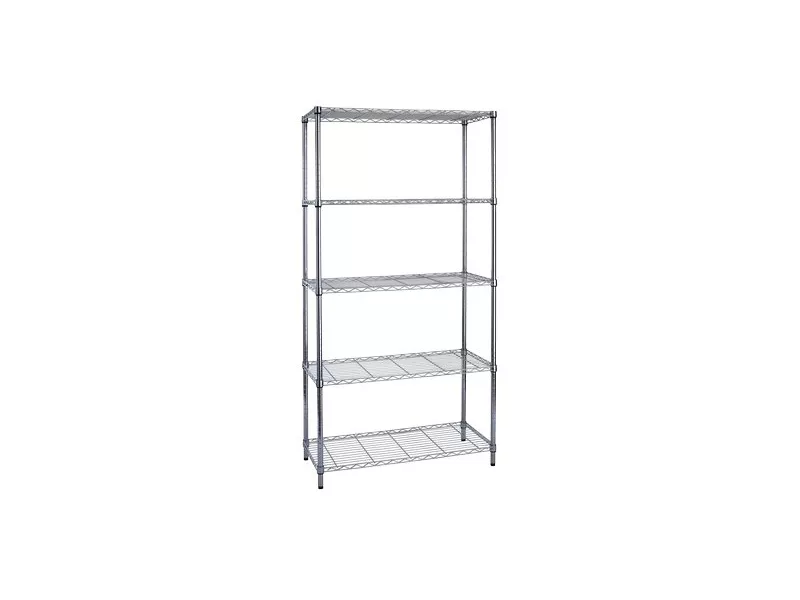 Libreria Cromata Archimede Serena Group - 90x35x177 cm - AC1436-5 (Cromato) Libreria Cromata Archimede Serena Group - 90x35x177 cm - AC1436-5 (Cromato)