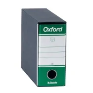Registratore Oxford G81 Esselte - Memorandum - Dorso 8 - 23x18 cm - 390781180 (Verde Conf. 12)