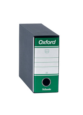 Registratore Oxford G81 Esselte - Memorandum - Dorso 8 - 23x18 cm - 390781180 (Verde Conf. 12)
