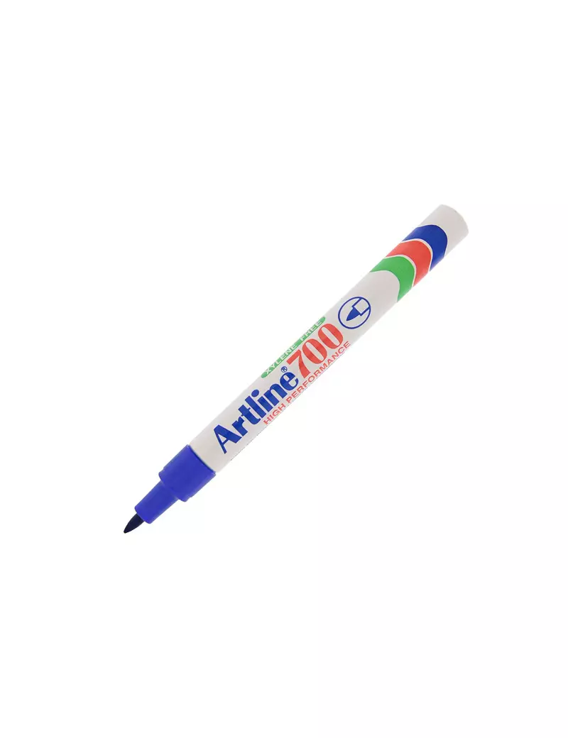 Marcatore Permanente a Vernice A700 Artline - Punta Tonda - 0,7 mm - A700B (Blu) Marcatore Permanente a Vernice A700 Artline - Punta Tonda - 0,7 mm - A700B (Blu)