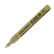 Marcatore Permanente A900XF Artline - Punta Tonda - 2,3 mm - A900O (Oro)