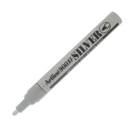 Marcatore Permanente A900XF Artline - Punta Tonda - 2,3 mm - A900A (Argento)
