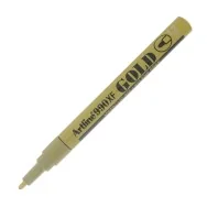 Marcatore Permanente a Vernice A990XF Artline - Punta Tonda - 1,2 mm - A990O (Oro)