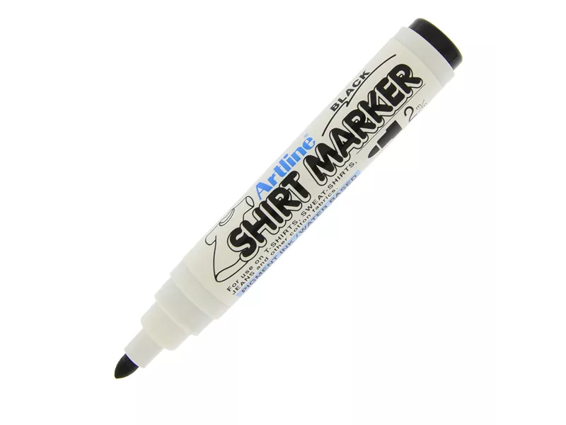 Marcatore Permanente per Tessuti Shirt Maker Artline - Punta Tonda - 2 mm - AEKT2N (Nero)