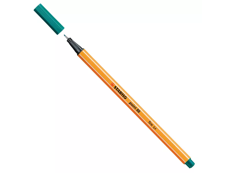 Fineliner Point 88 Stabilo - 0,4 mm - 88/51 (Turchese Conf. 10) Fineliner Point 88 Stabilo - 0,4 mm - 88/51 (Turchese Conf. 10)