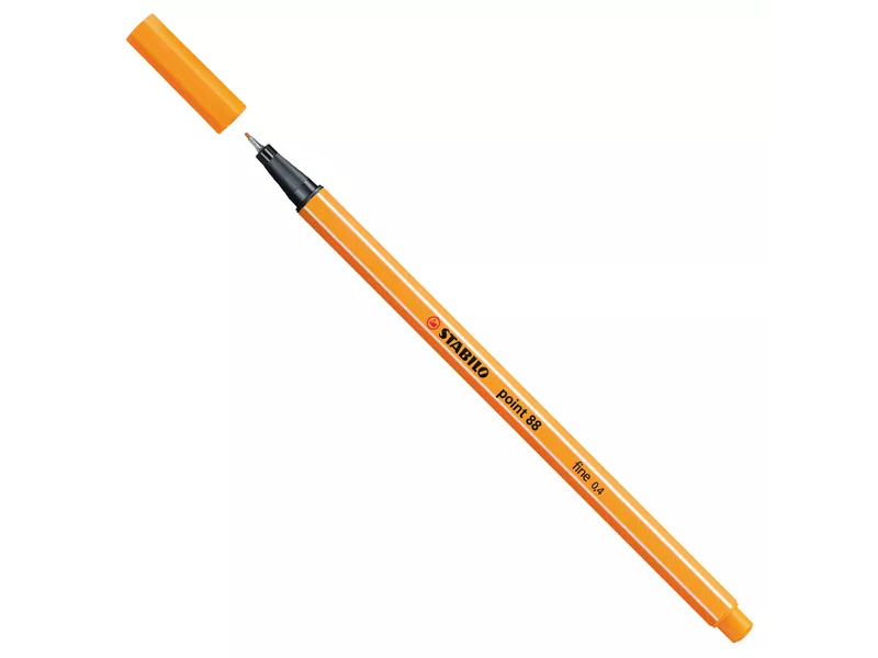 Fineliner Point 88 Stabilo - 0,4 mm - 88/54 (Arancio Conf. 10)