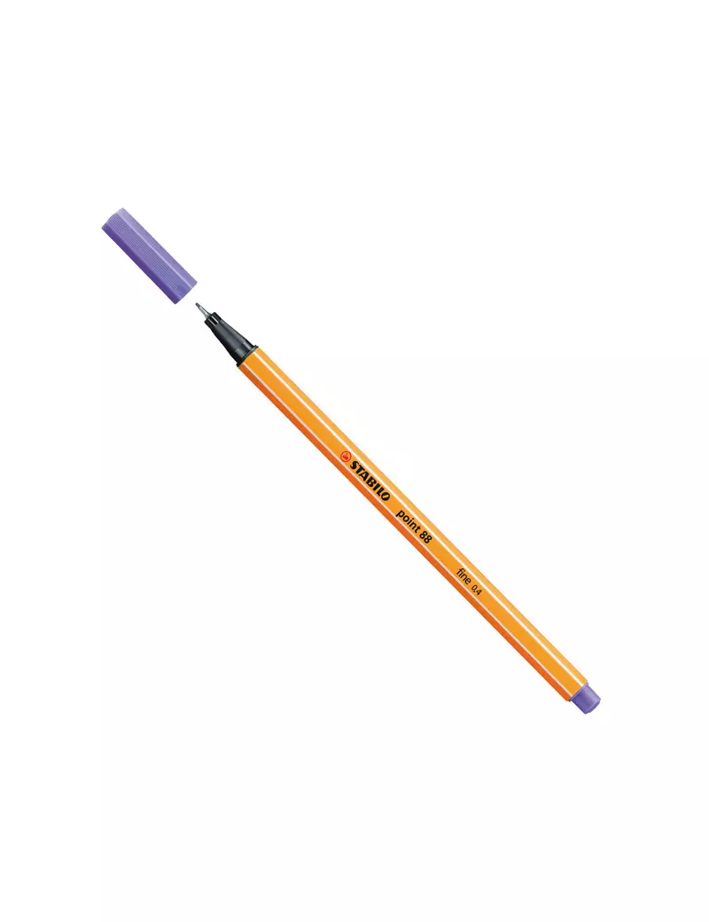 Fineliner Point 88 Stabilo - 0,4 mm - 88/55 (Viola Conf. 10)