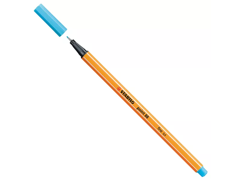 Fineliner Point 88 Stabilo - 0,4 mm - 88/57 (Azzurro Conf. 10)