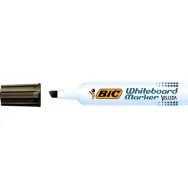 Marcatore per Lavagne Velleda 1791 Bic - Punta Scalpello - 3,3-4,6 mm - 9431931 (Nero Conf. 12)