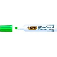 Marcatore per Lavagne Velleda 1791 Bic - Punta Scalpello - 3,3-4,6 mm - 9431971 (Verde Conf. 12)