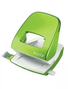 Perforatore a 2 Fori 5008 Nexxt Leitz - 30 Fogli - 50081254 (Verde Lime Metallizzato)