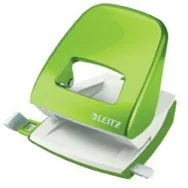 Perforatore a 2 Fori 5008 Nexxt Leitz - 30 Fogli - 50081254 (Verde Lime Metallizzato)