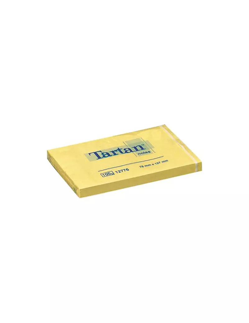 Blocchetti Tartan Note 3M - 76x127 mm - 68022 (Giallo Light Conf. 12) Blocchetti Tartan Note 3M - 76x127 mm - 68022 (Giallo Light Conf. 12)