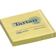 Blocchetti Tartan Note 3M - 76x76 mm - 68015 (Giallo Light Conf. 12)