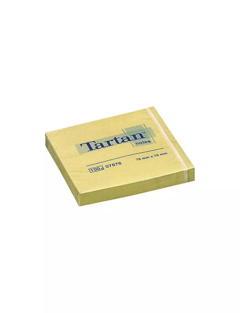 Blocchetti Tartan Note 3M - 76x76 mm - 68015 (Giallo Light Conf. 12) Blocchetti Tartan Note 3M - 76x76 mm - 68015 (Giallo Light Conf. 12)