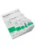 Pouches per Plastificatrici GBC - 75x105 mm - 125 micron - 3740303 (Trasparente Conf. 100)