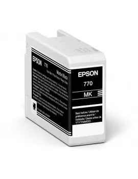 Cartuccia Originale Epson T46S800 (Nero Opaco 25 ml)