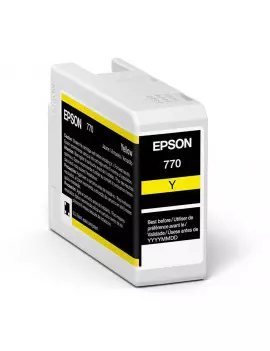 Cartuccia Originale Epson T46S400 (Giallo 25 ml)