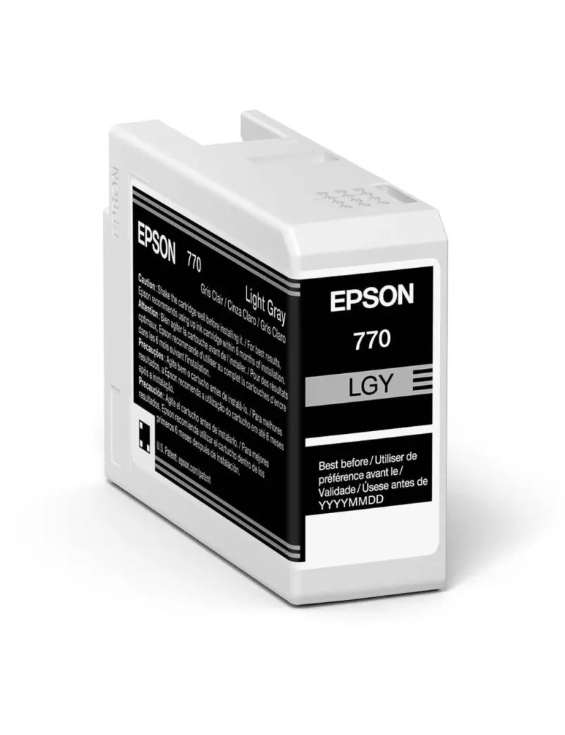 Cartuccia Originale Epson T46S900 (Grigio Chiaro 25 ml) Cartuccia Originale Epson T46S900 (Grigio Chiaro 25 ml)