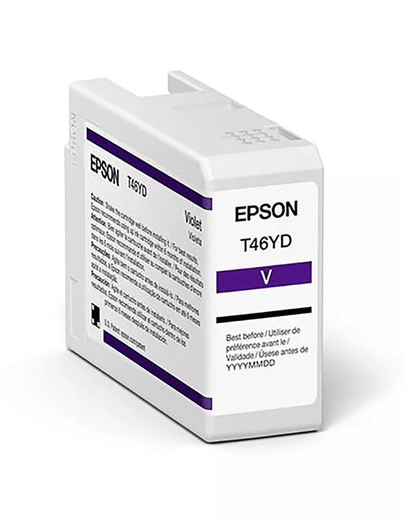 Cartuccia Originale Epson T47AD00 (Violetto 50 ml) Cartuccia Originale Epson T47AD00 (Violetto 50 ml)