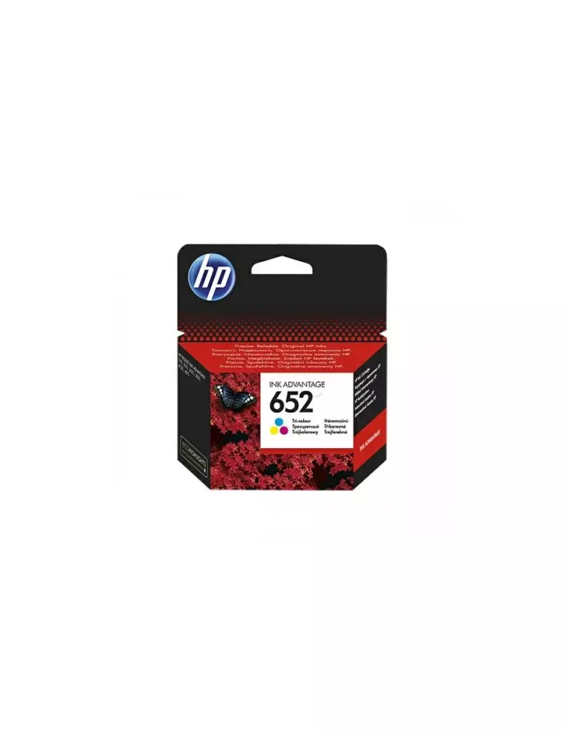 Cartuccia Originale HP F6V24AE 652 (Colore 200 pagine)