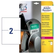Etichette Adesive in Polietilene Avery - 200x148 mm - L7916-10 (Bianco Conf. 10)